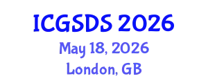 International Conference on Gender, Sexuality and Diversity Studies (ICGSDS) May 18, 2026 - London, United Kingdom