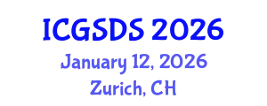 International Conference on Gender, Sexuality and Diversity Studies (ICGSDS) January 12, 2026 - Zurich, Switzerland