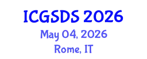International Conference on Gender, Sexuality and Diversity Studies (ICGSDS) May 04, 2026 - Rome, Italy