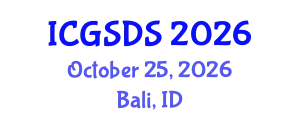 International Conference on Gender, Sexuality and Diversity Studies (ICGSDS) October 25, 2026 - Bali, Indonesia