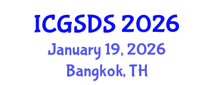 International Conference on Gender, Sexuality and Diversity Studies (ICGSDS) January 19, 2026 - Bangkok, Thailand