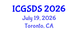 International Conference on Gender, Sexuality and Diversity Studies (ICGSDS) July 19, 2026 - Toronto, Canada