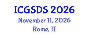International Conference on Gender, Sexuality and Diversity Studies (ICGSDS) November 11, 2026 - Rome, Italy