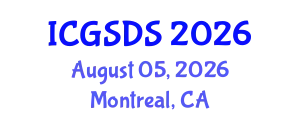 International Conference on Gender, Sexuality and Diversity Studies (ICGSDS) August 05, 2026 - Montreal, Canada