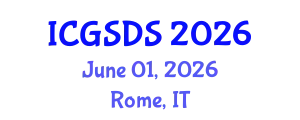 International Conference on Gender, Sexuality and Diversity Studies (ICGSDS) June 01, 2026 - Rome, Italy