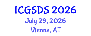 International Conference on Gender, Sexuality and Diversity Studies (ICGSDS) July 29, 2026 - Vienna, Austria