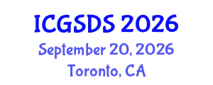 International Conference on Gender, Sexuality and Diversity Studies (ICGSDS) September 20, 2026 - Toronto, Canada