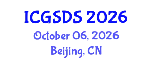 International Conference on Gender, Sexuality and Diversity Studies (ICGSDS) October 06, 2026 - Beijing, China