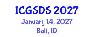 International Conference on Gender, Sexuality and Diversity Studies (ICGSDS) January 14, 2027 - Bali, Indonesia