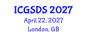 International Conference on Gender, Sexuality and Diversity Studies (ICGSDS) April 22, 2027 - London, United Kingdom