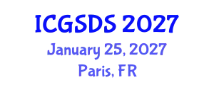 International Conference on Gender, Sexuality and Diversity Studies (ICGSDS) January 25, 2027 - Paris, France