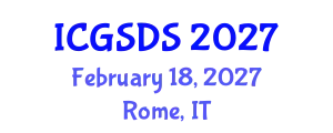 International Conference on Gender, Sexuality and Diversity Studies (ICGSDS) February 18, 2027 - Rome, Italy