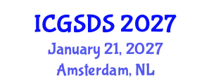 International Conference on Gender, Sexuality and Diversity Studies (ICGSDS) January 21, 2027 - Amsterdam, Netherlands