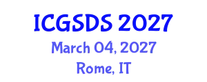 International Conference on Gender, Sexuality and Diversity Studies (ICGSDS) March 04, 2027 - Rome, Italy