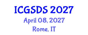 International Conference on Gender, Sexuality and Diversity Studies (ICGSDS) April 08, 2027 - Rome, Italy