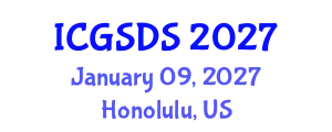 International Conference on Gender, Sexuality and Diversity Studies (ICGSDS) January 09, 2027 - Honolulu, United States