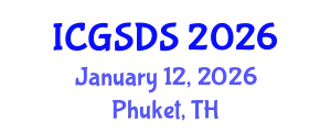 International Conference on Gender, Sexuality and Diversity Studies (ICGSDS) January 12, 2026 - Phuket, Thailand