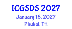 International Conference on Gender, Sexuality and Diversity Studies (ICGSDS) January 16, 2027 - Phuket, Thailand