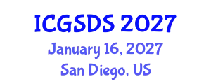 International Conference on Gender, Sexuality and Diversity Studies (ICGSDS) January 16, 2027 - San Diego, United States