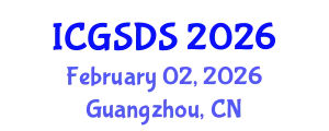 International Conference on Gender, Sexuality and Diversity Studies (ICGSDS) February 02, 2026 - Guangzhou, China