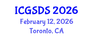 International Conference on Gender, Sexuality and Diversity Studies (ICGSDS) February 12, 2026 - Toronto, Canada