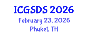 International Conference on Gender, Sexuality and Diversity Studies (ICGSDS) February 23, 2026 - Phuket, Thailand