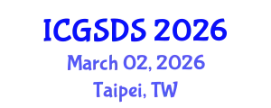 International Conference on Gender, Sexuality and Diversity Studies (ICGSDS) March 02, 2026 - Taipei, Taiwan