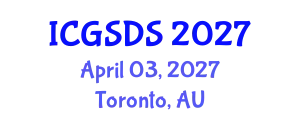 International Conference on Gender, Sexuality and Diversity Studies (ICGSDS) April 03, 2027 - Toronto, Australia