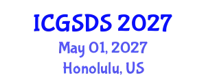 International Conference on Gender, Sexuality and Diversity Studies (ICGSDS) May 01, 2027 - Honolulu, United States