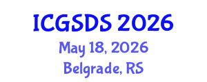 International Conference on Gender, Sexuality and Diversity Studies (ICGSDS) May 18, 2026 - Belgrade, Serbia