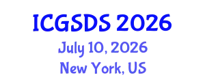 International Conference on Gender, Sexuality and Diversity Studies (ICGSDS) July 10, 2026 - New York, United States