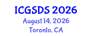 International Conference on Gender, Sexuality and Diversity Studies (ICGSDS) August 14, 2026 - Toronto, Canada