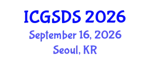 International Conference on Gender, Sexuality and Diversity Studies (ICGSDS) September 16, 2026 - Seoul, Republic of Korea