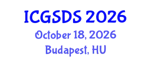 International Conference on Gender, Sexuality and Diversity Studies (ICGSDS) October 18, 2026 - Budapest, Hungary