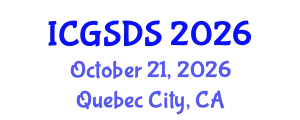 International Conference on Gender, Sexuality and Diversity Studies (ICGSDS) October 21, 2026 - Quebec City, Canada