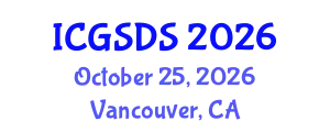 International Conference on Gender, Sexuality and Diversity Studies (ICGSDS) October 25, 2026 - Vancouver, Canada