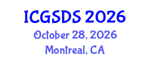 International Conference on Gender, Sexuality and Diversity Studies (ICGSDS) October 28, 2026 - Montreal, Canada