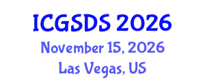 International Conference on Gender, Sexuality and Diversity Studies (ICGSDS) November 15, 2026 - Las Vegas, United States