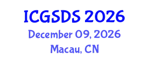 International Conference on Gender, Sexuality and Diversity Studies (ICGSDS) December 09, 2026 - Macau, China