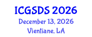 International Conference on Gender, Sexuality and Diversity Studies (ICGSDS) December 13, 2026 - Vientiane, Laos