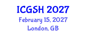 International Conference on Gender, Sex and Healthcare (ICGSH) February 15, 2027 - London, United Kingdom
