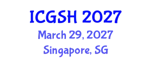 International Conference on Gender, Sex and Healthcare (ICGSH) March 29, 2027 - Singapore, Singapore