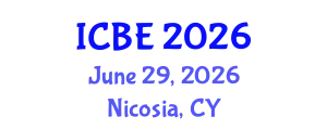 International Conference on Bioengineering (ICBE) June 29, 2026 - Nicosia, Cyprus