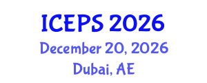 International Conference on Educational and Psychological Sciences (ICEPS) December 20, 2026 - Dubai, United Arab Emirates