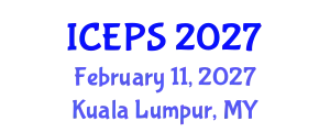 International Conference on Educational and Psychological Sciences (ICEPS) February 11, 2027 - Kuala Lumpur, Malaysia