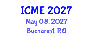 International Conference on Mechatronics Engineering (ICME) May 08, 2027 - Bucharest, Romania