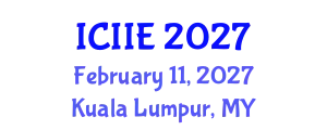 International Conference on Information and Industrial Engineering (ICIIE) February 11, 2027 - Kuala Lumpur, Malaysia