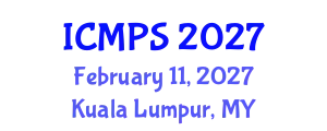 International Conference on Medicine and Pharmacological Sciences (ICMPS) February 11, 2027 - Kuala Lumpur, Malaysia