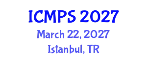 International Conference on Medicine and Pharmacological Sciences (ICMPS) March 22, 2027 - Istanbul, Turkey