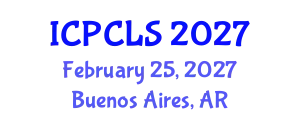 International Conference on Psychology, Cognitive and Linquistic Sciences (ICPCLS) February 25, 2027 - Buenos Aires, Argentina